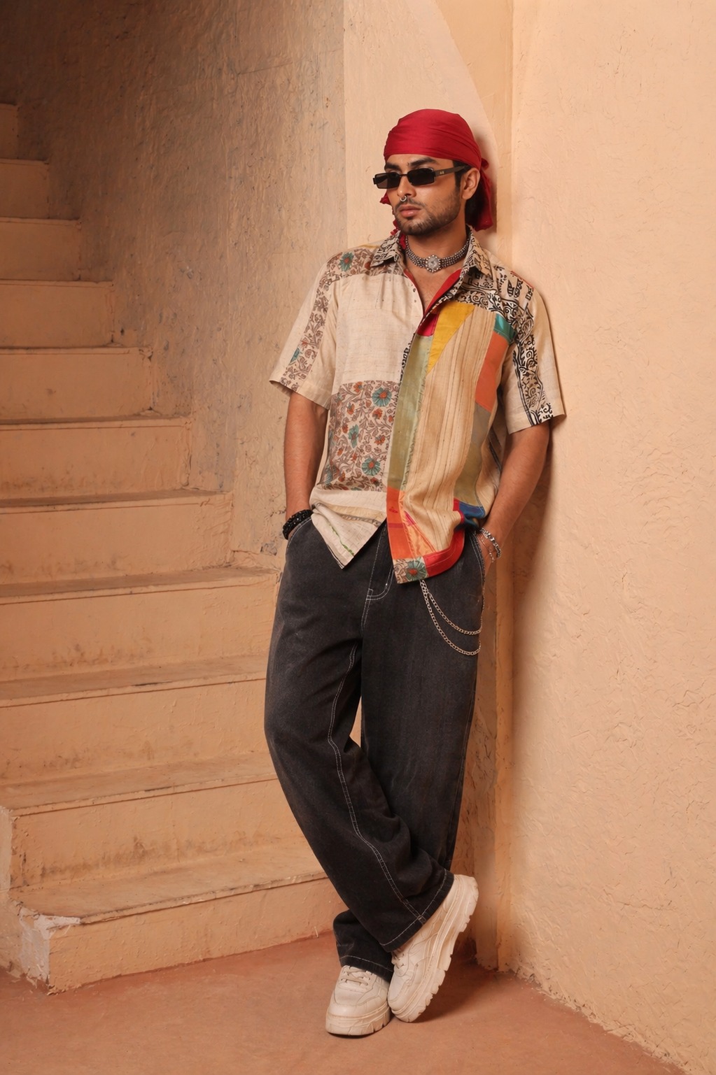 चित्रसंयोजित रेश्म-शर्ट (Chitra-Sanyojita Reshma Shirt) - Image 4